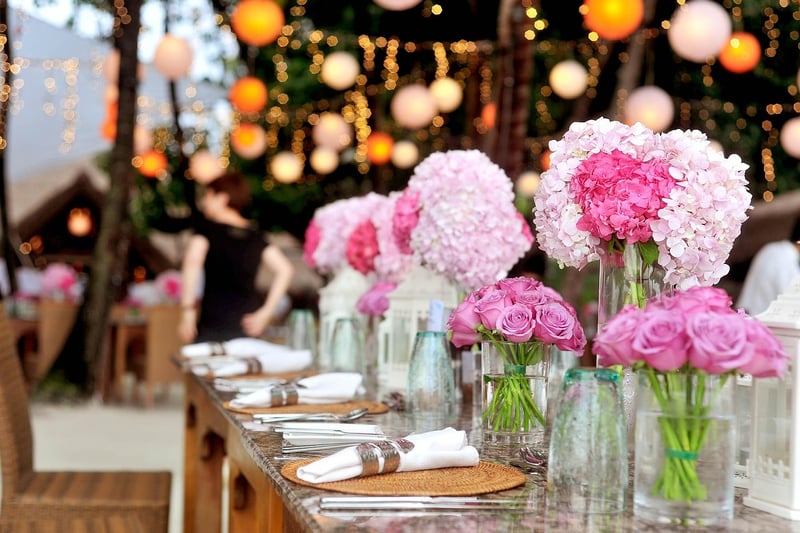 Crystal Wedding Decor